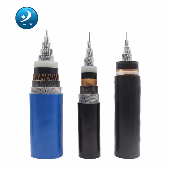 저전압 중전압 XLPE 절연 강철 테이프 기갑 전원 케이블