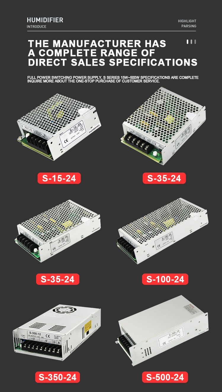 CE Single Output 250W 5V 12V 15V 24V AC DC LED SMPS Switching Power Supply