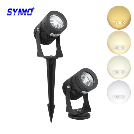 3W LED 정원 조명 12V IP65 3000K 6000K LED 정원 조명 방수 LED 정원 스파이크 빛